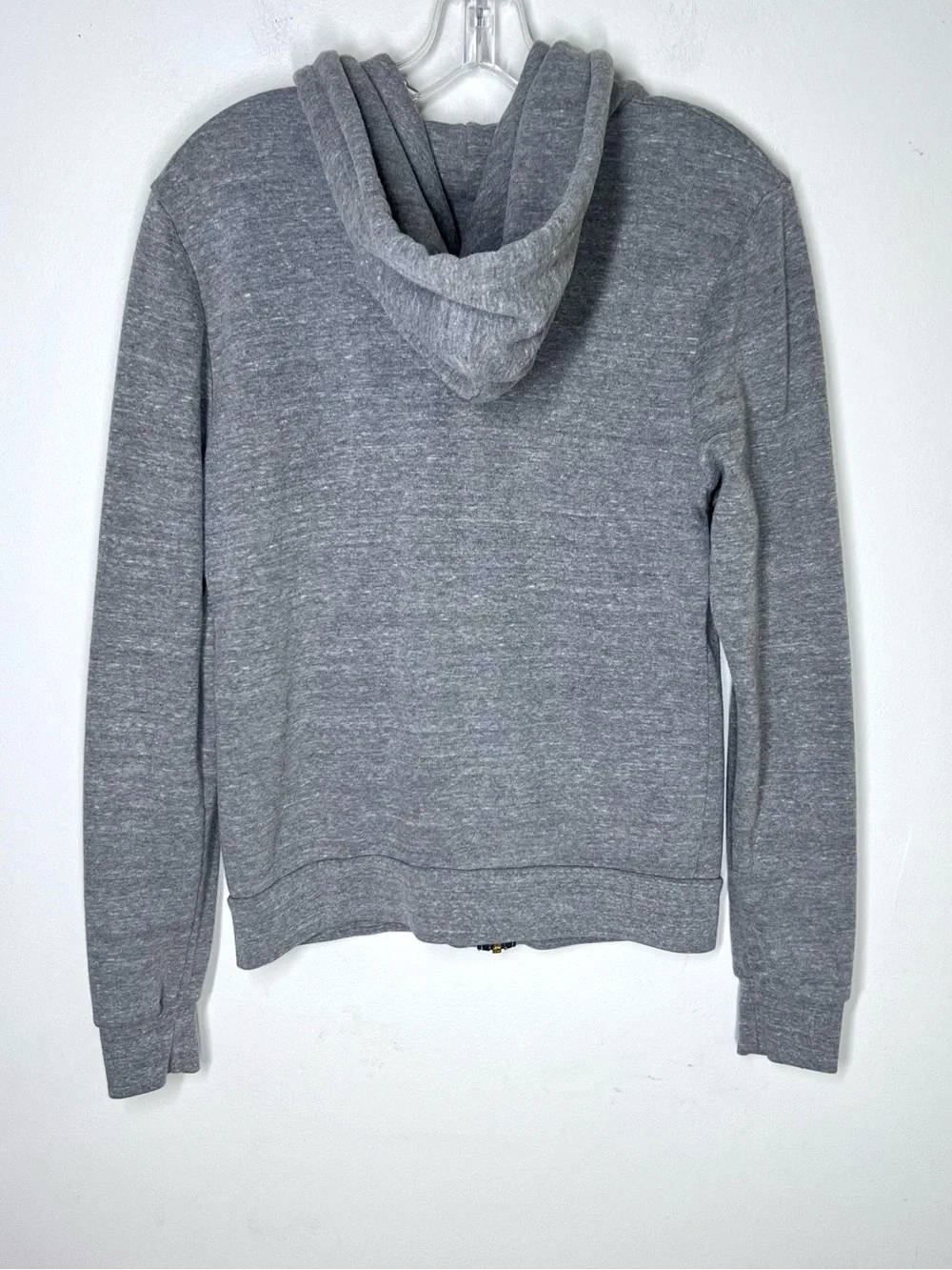 Aviator Nation 5 Stripe Zip Hoodie Neon Gray - Sz S - Picture 4 of 8